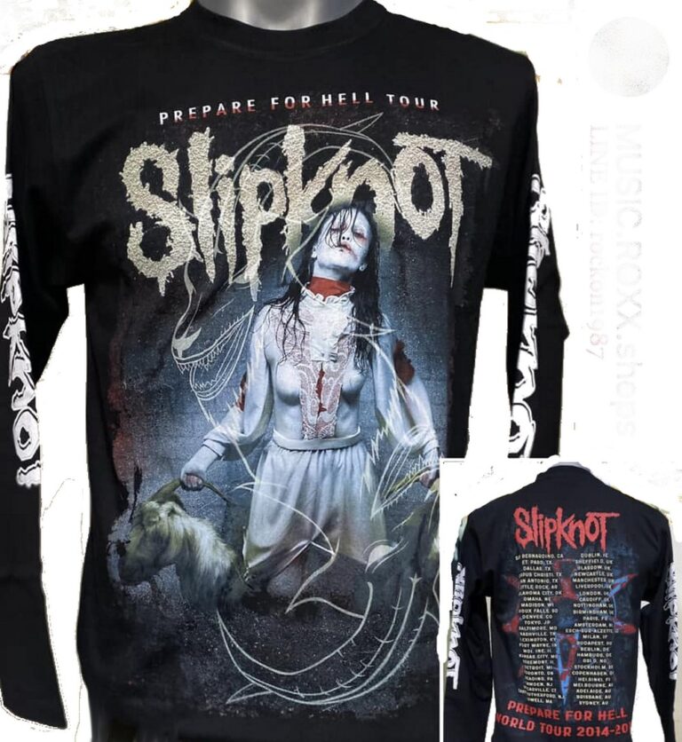 Slipknot Long Sleeved T Shirt Prepare For Hell Size L Roxxbkk