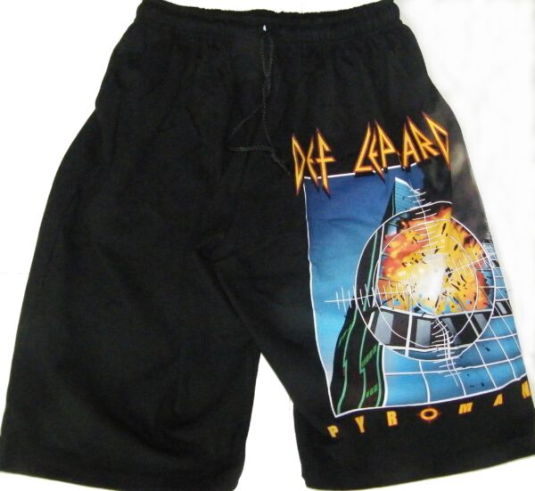 Def Leppard shorts Pyromania