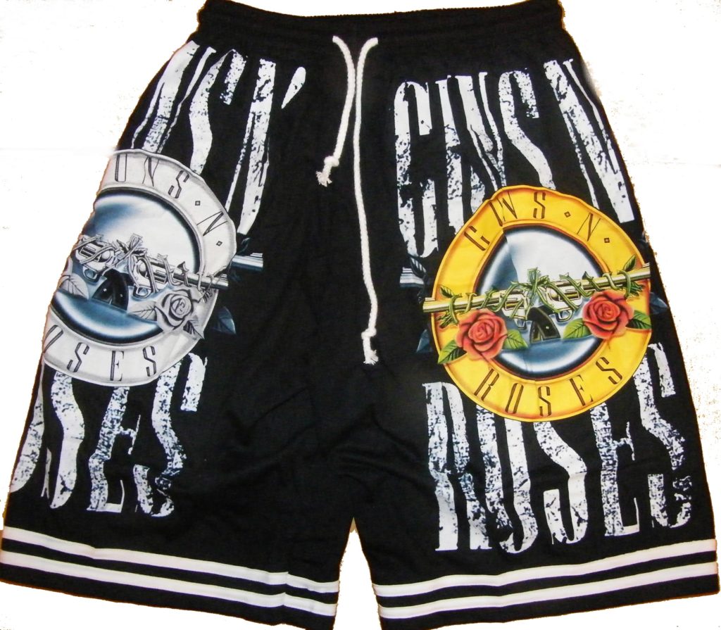 guns and roses shorts