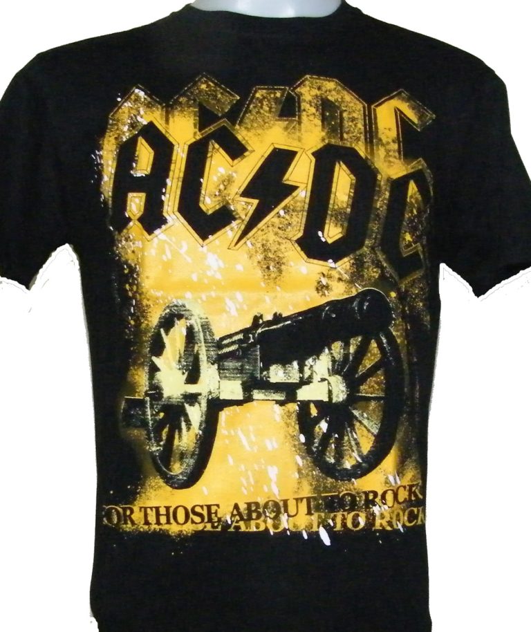 AC/DC t-shirt For those about to Rock size L