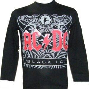 AC/DC long-sleeved t-shirt Black Ice size M