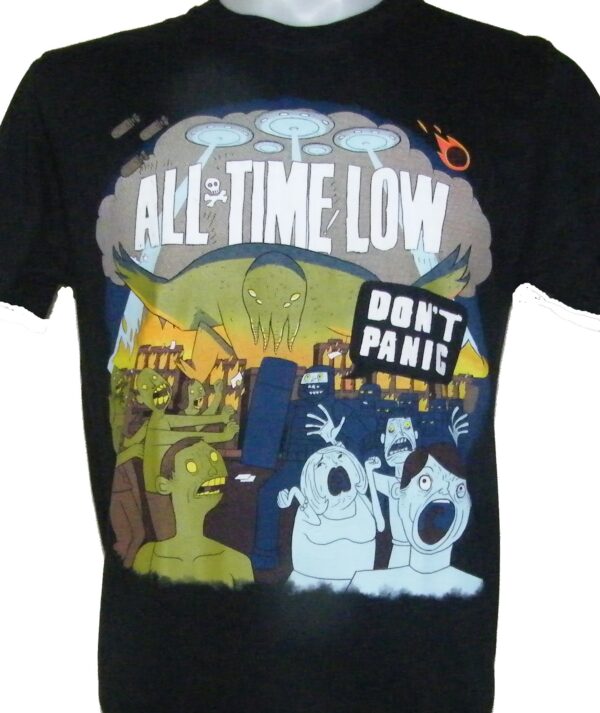 All Time Low t-shirt Don`t Panic size L