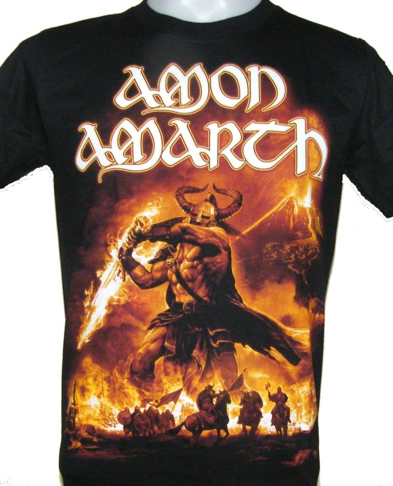 amon amarth shield wall shirt