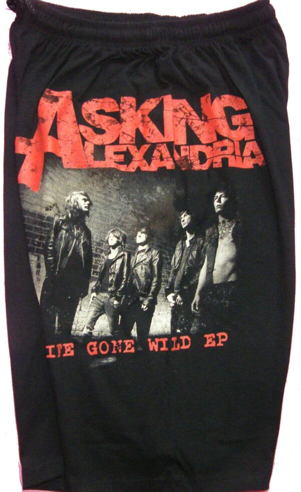 Asking Alexandria shorts Life Gone Wild EP - Image 2