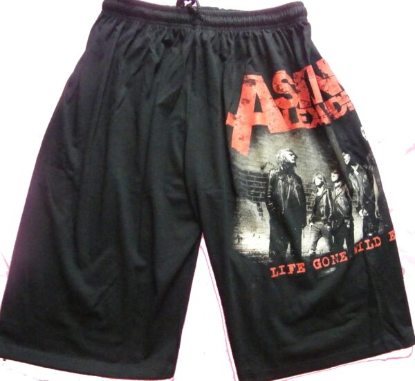 Asking Alexandria shorts Life Gone Wild EP
