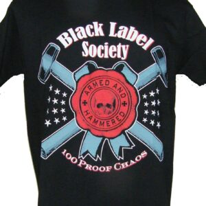 Black Label Society t-shirt Armed and Hammered size L