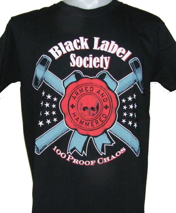 Black Label Society t-shirt Armed and Hammered size L