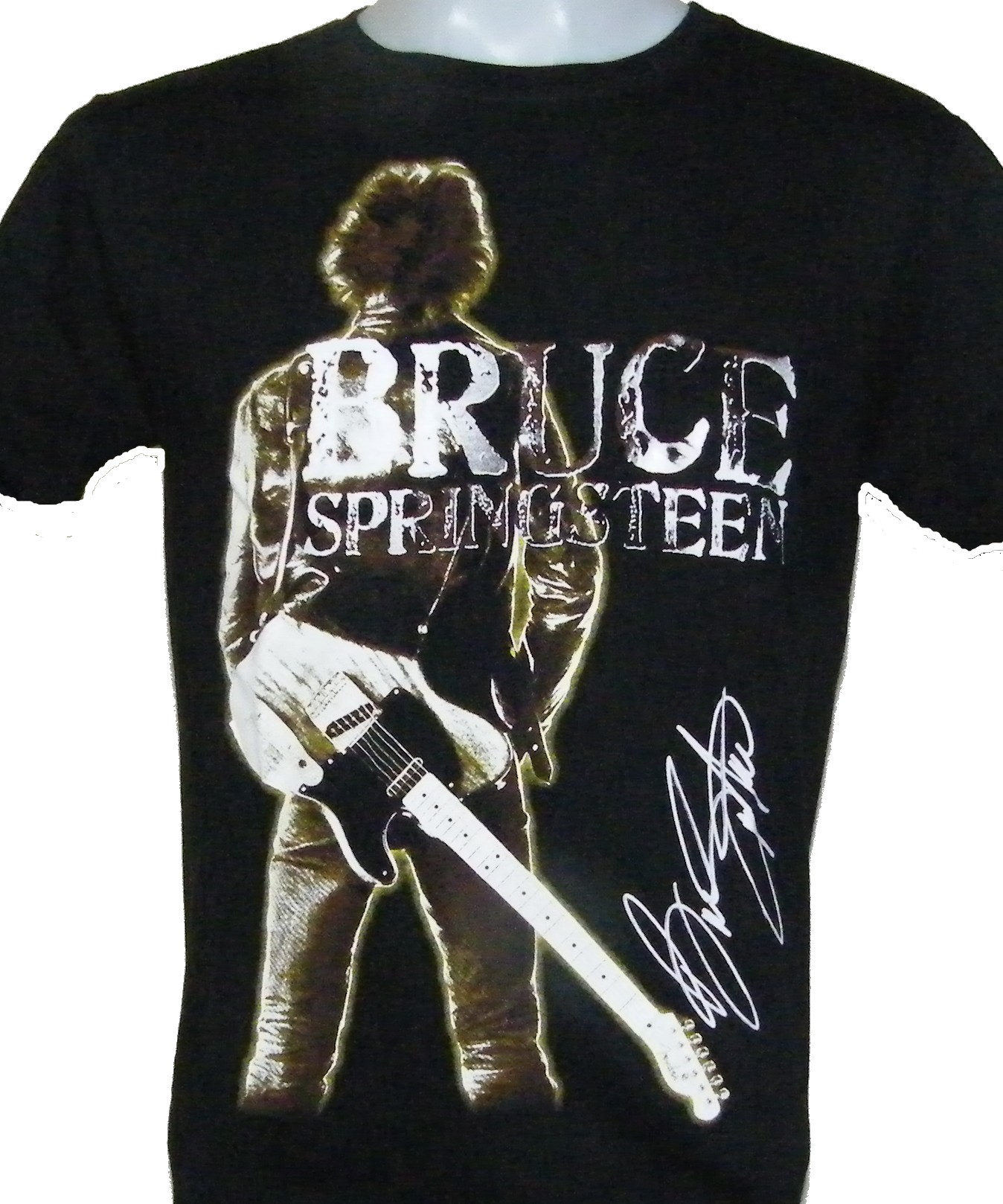 Kleding Herenkleding Overhemden & T-shirts T-shirts Bruce Springsteen 1984 XL Meadowlands T-shirt Vintage versleten en distressed 