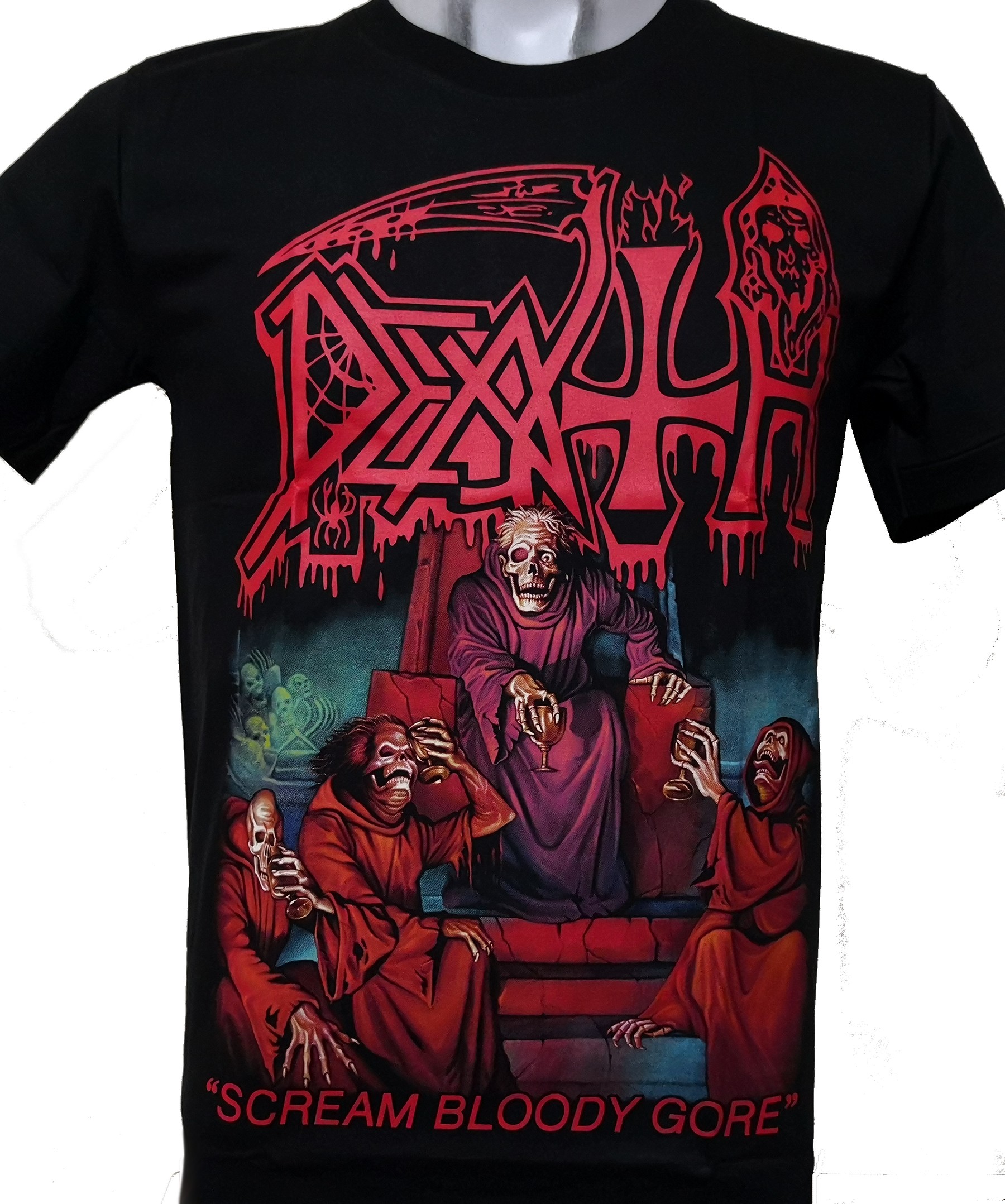 Death t-shirt Scream Bloody size L – RoxxBKK