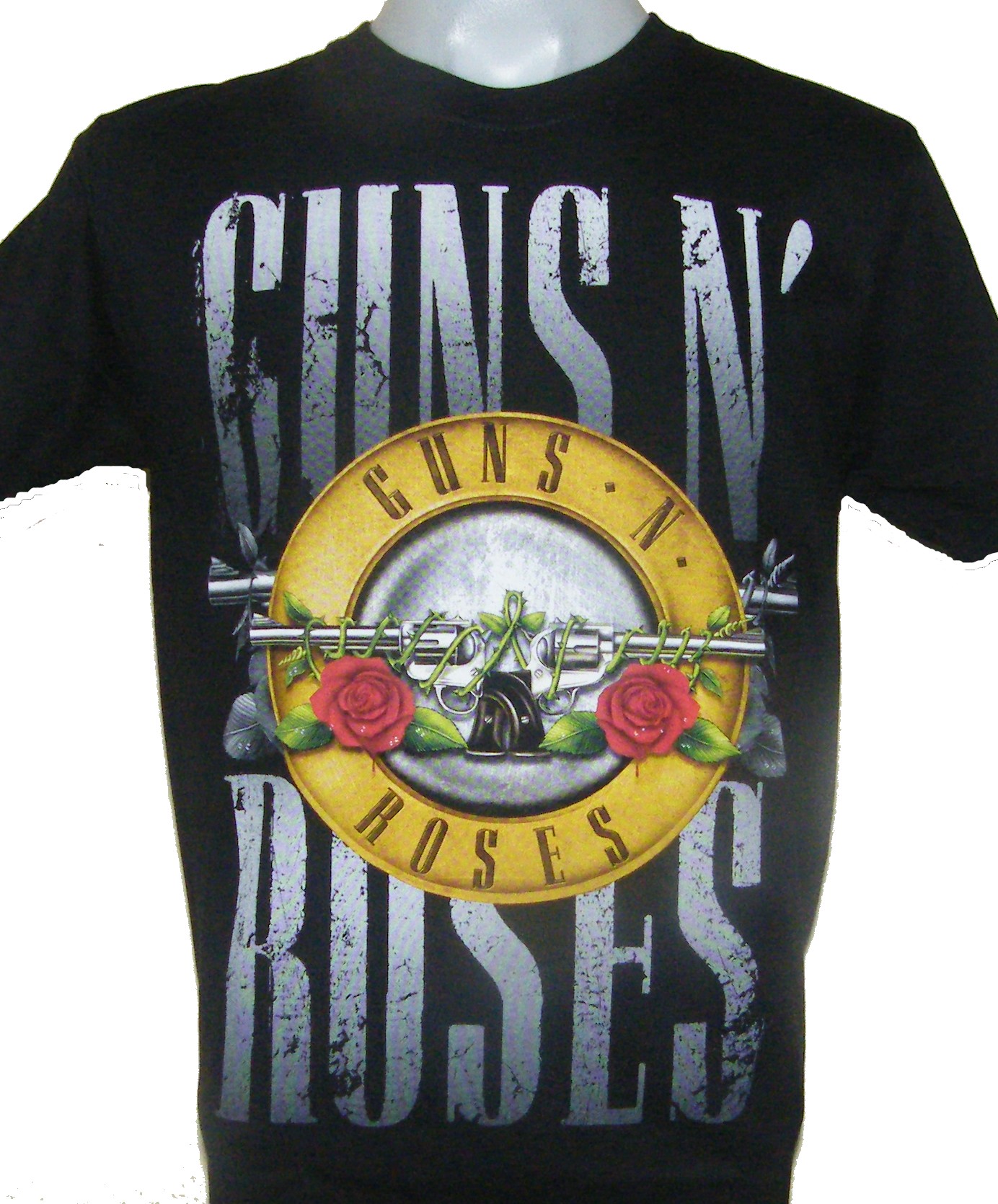 Kleding Unisex kinderkleding Tops & T-shirts T-shirts T-shirts met print Vintage Guns N Roses T-shirt Large 