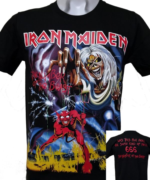 Iron Maiden t-shirt The Number of the Beast size XXXL