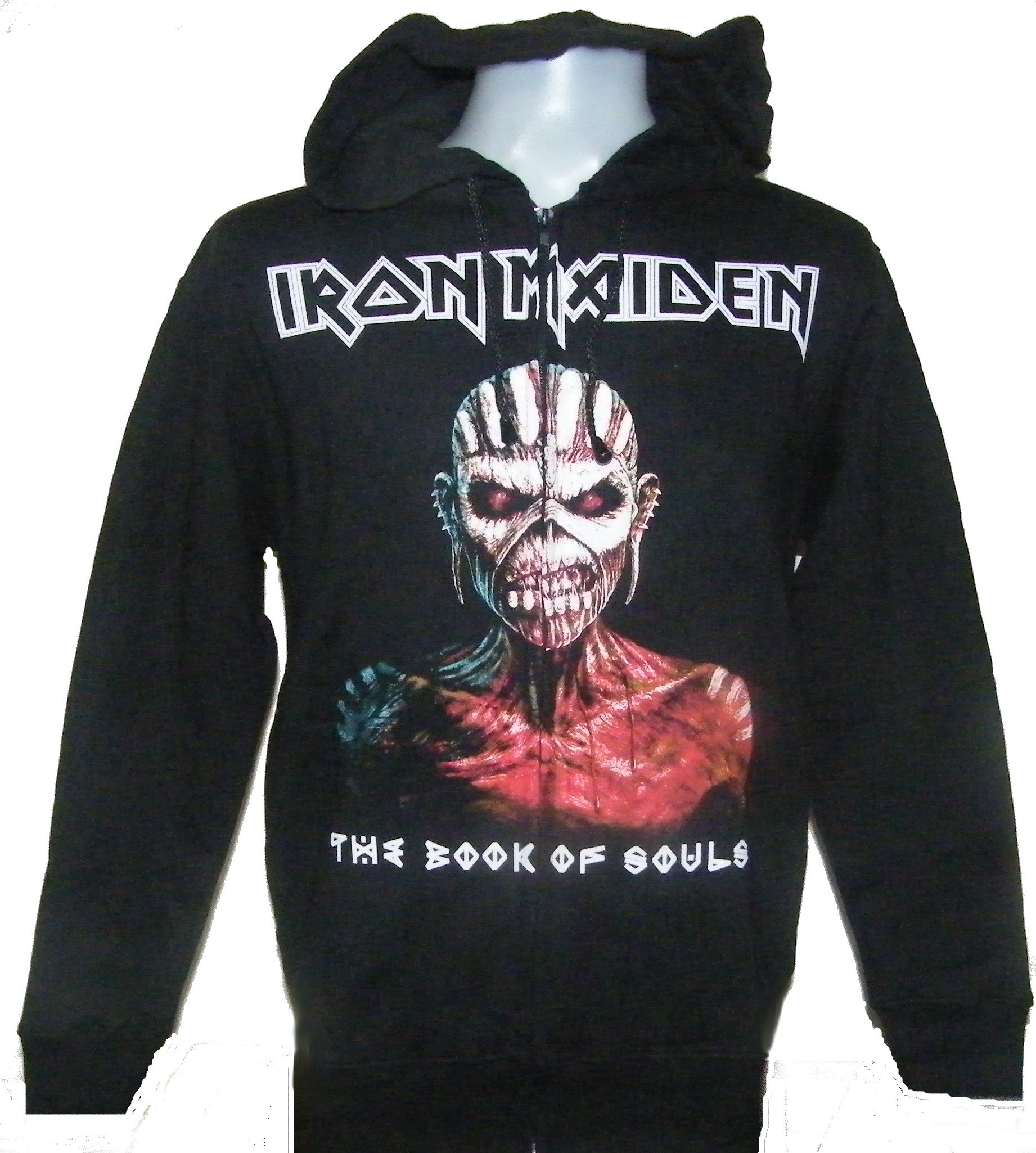 Iron Maiden 'The Book Of Souls' Pull Over Hoodie NEW & OFFICIAL!