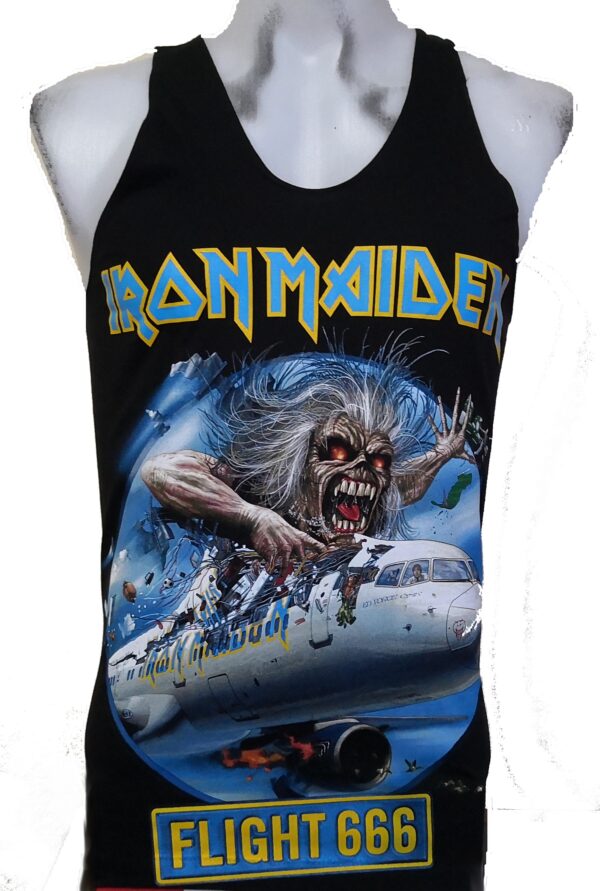 Iron Maiden tank top Flight 666 size M