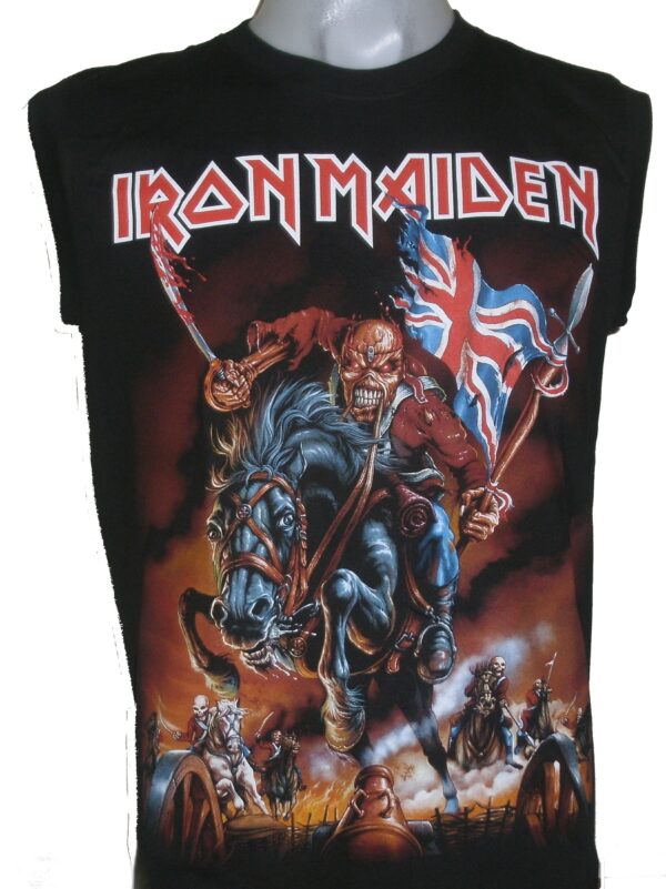 Iron Maiden sleeveless t-shirt size M