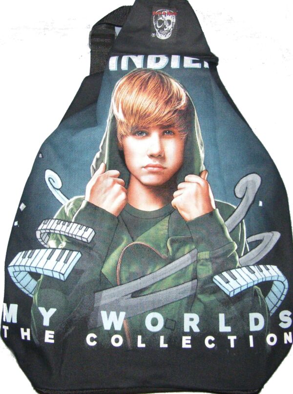 Justin Bieber backpack My Worlds