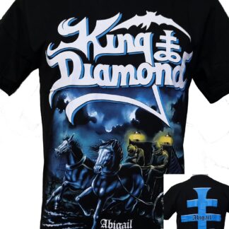 King Diamond T Shirt Abigail Band Logo new Official Mens Black 