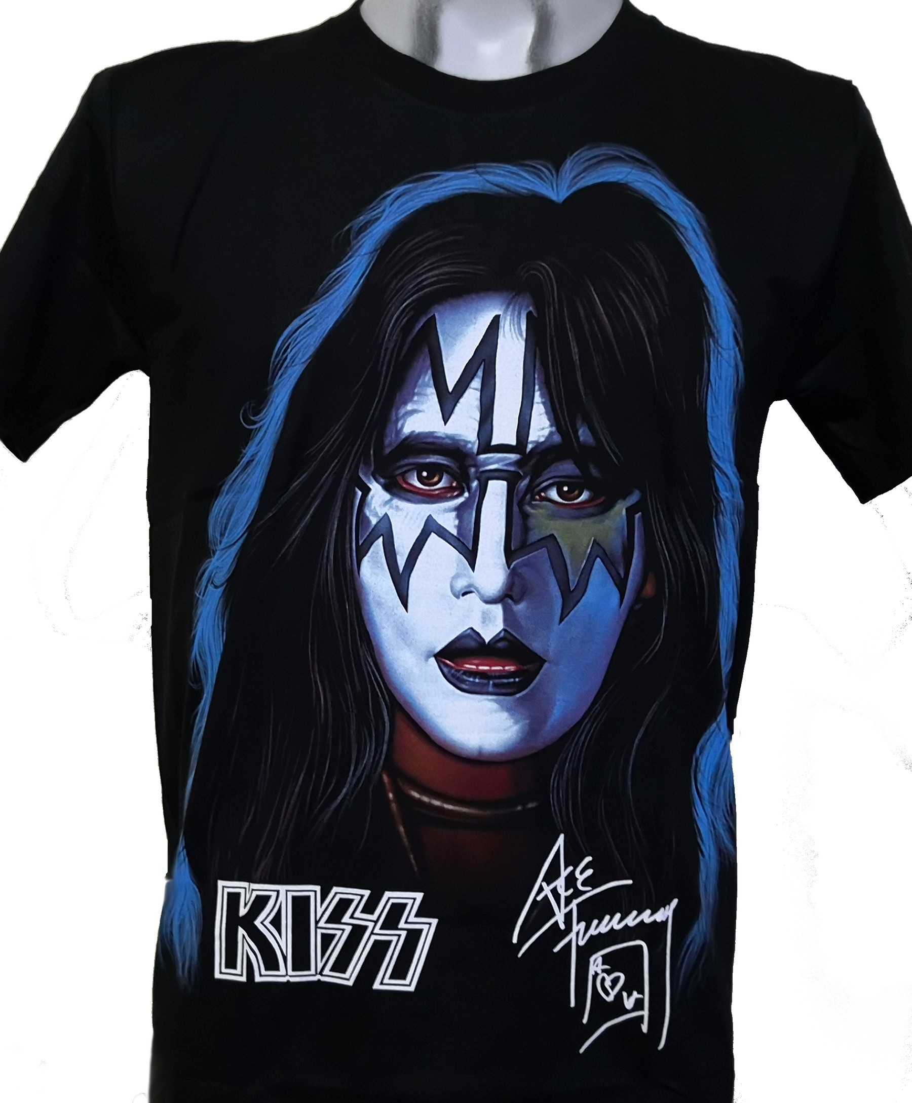 KISS band T-shirt Ace Frehley New York Groove S—5XL 