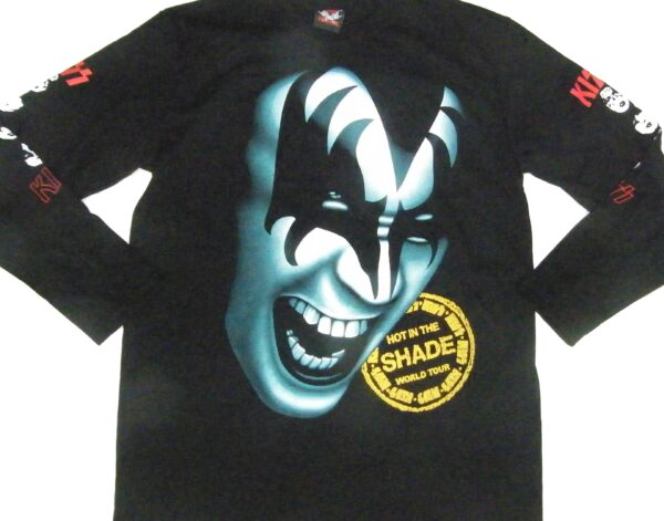 Kiss long-sleeved t-shirt Gene Simmons size L