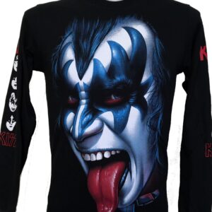 Kiss long-sleeved t-shirt Gene Simmons size M