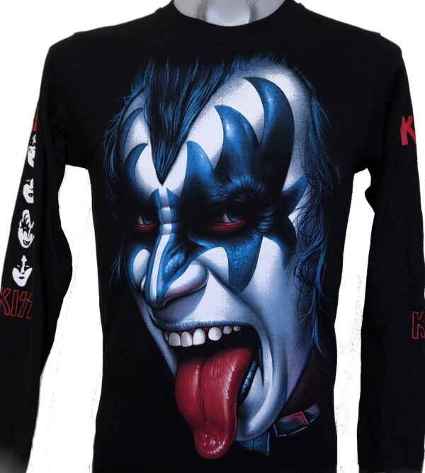 Kiss long-sleeved t-shirt Gene Simmons size M
