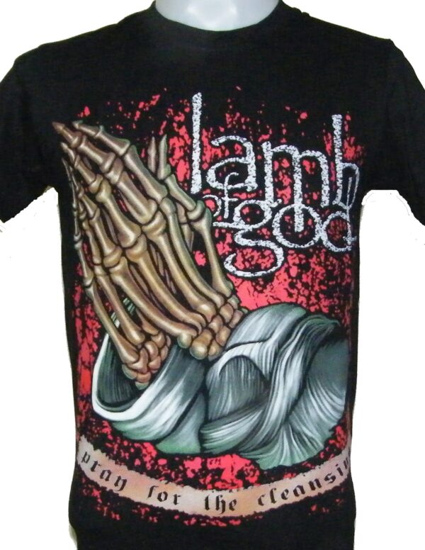 Lamb Of God t-shirt Pray for the Cleansing size L