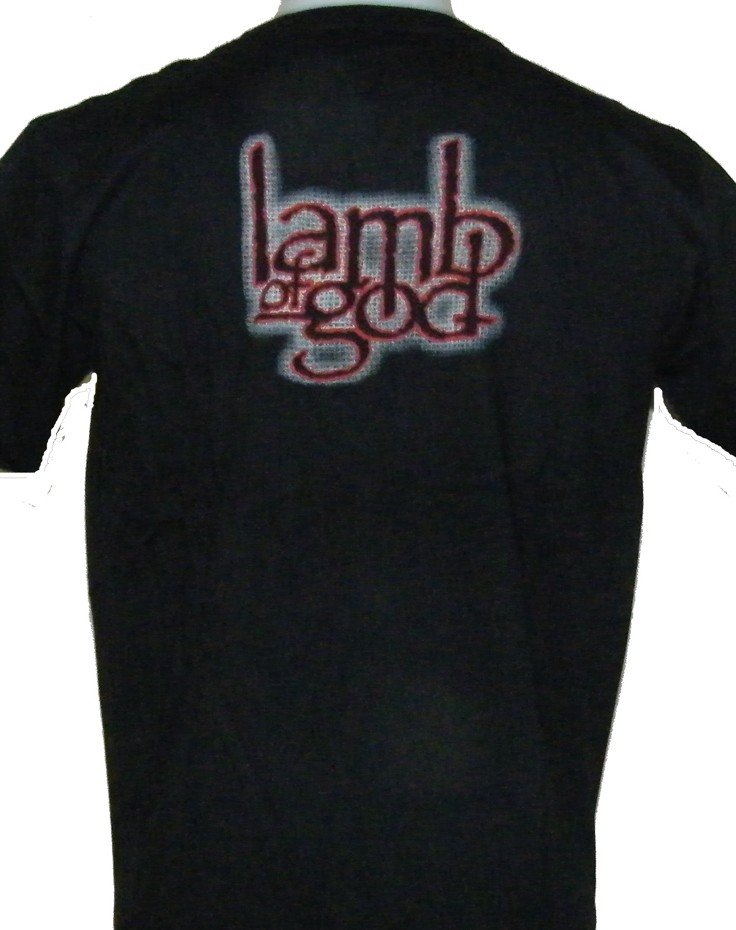 LAMB OF GOD PURE AMERICAN METAL  MUSIC T-SHIRT SHORT SLEEVE COTTON BLACK ADULT