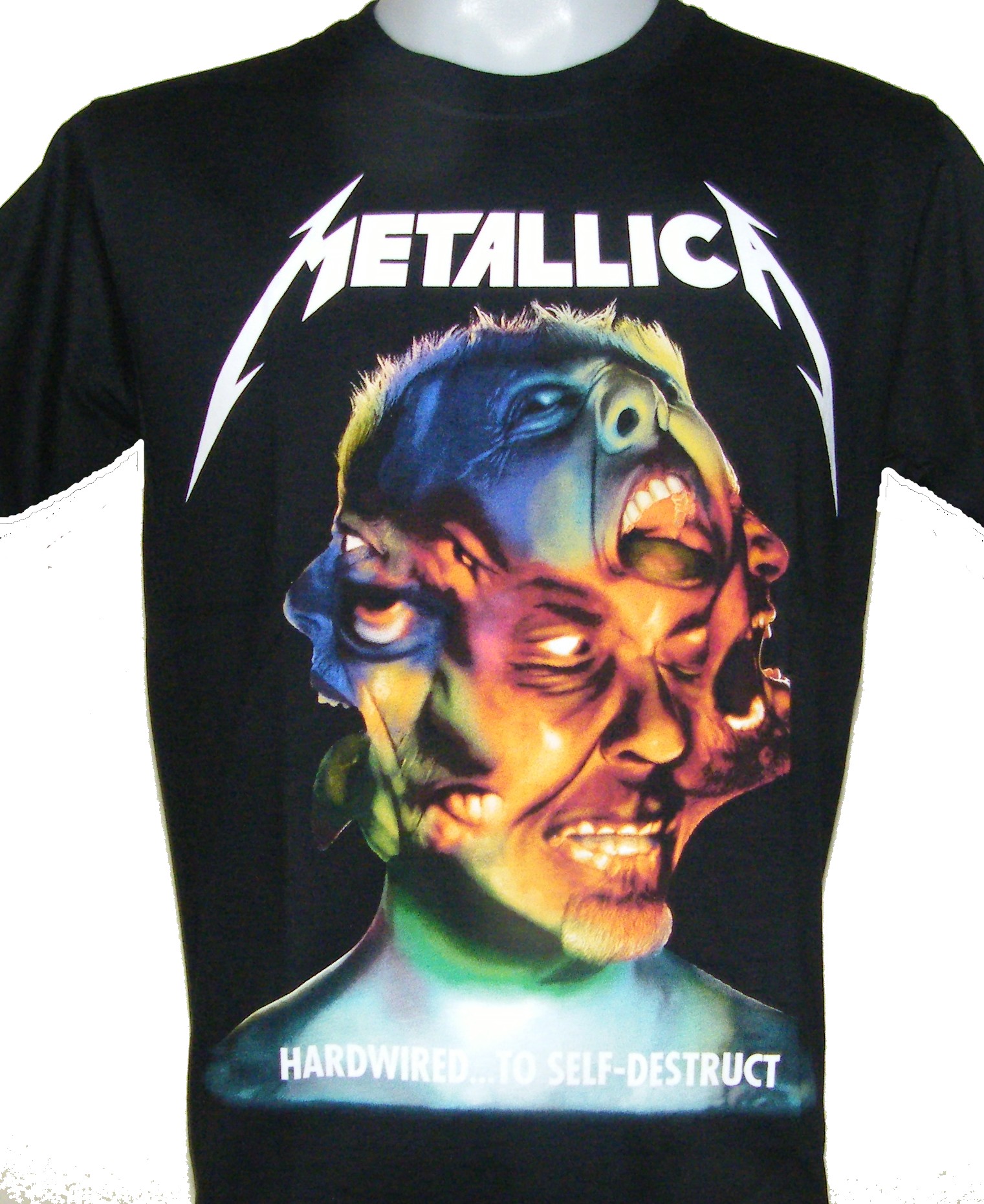 metallica hardwired t shirt