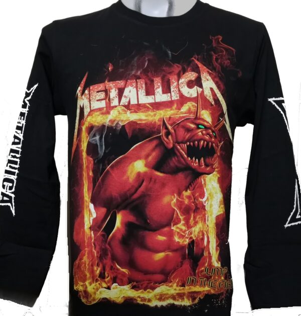Metallica long-sleeved t-shirt Jump in the Fire size L