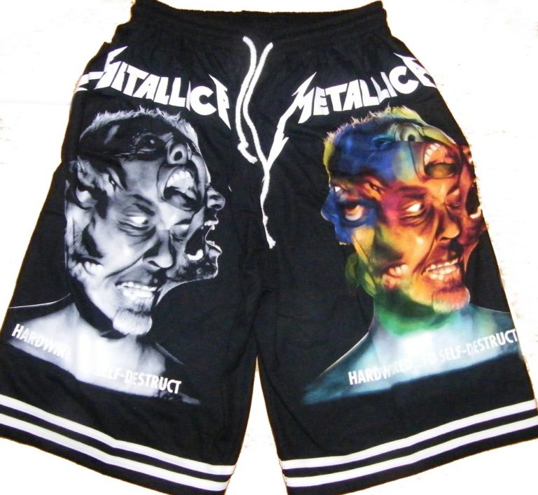 metallica shorts