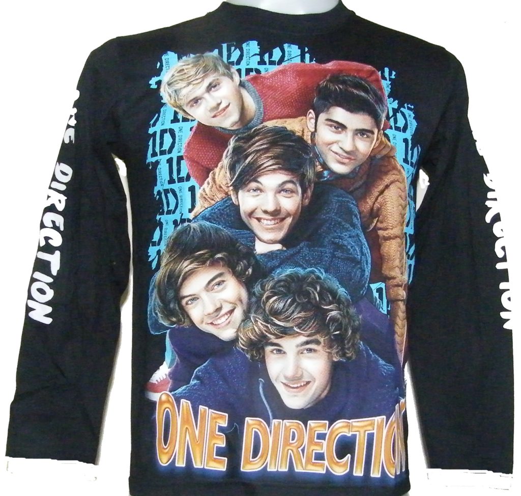 One Direction long-sleeved t-shirt size S