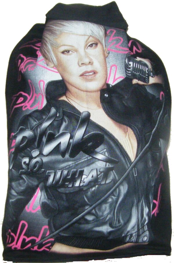 Pink backpack