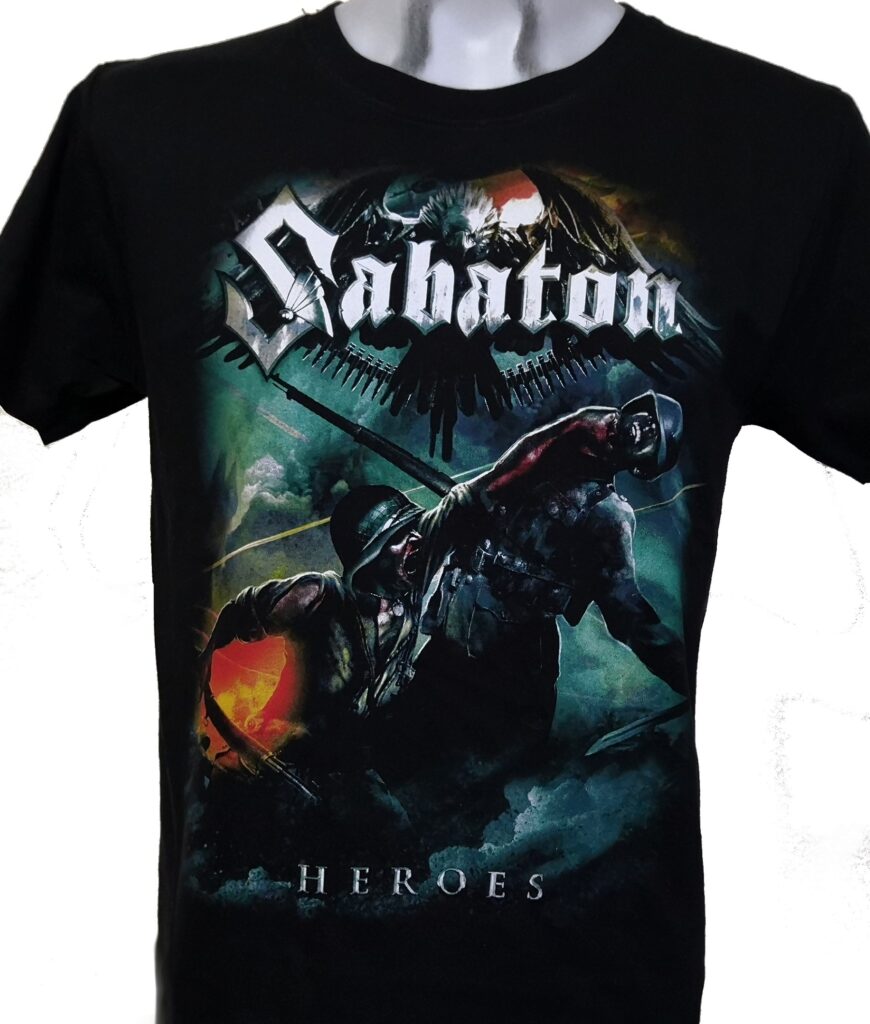 Sabaton t-shirt Heroes size S