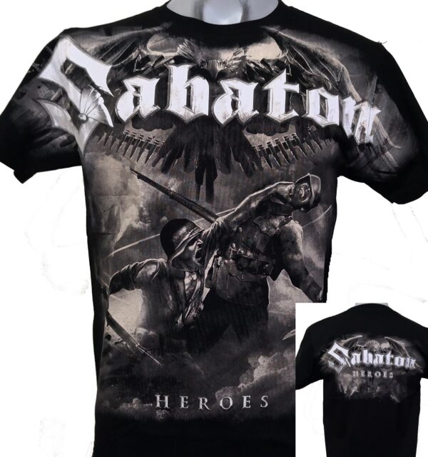Sabaton t-shirt Heroes size XXL