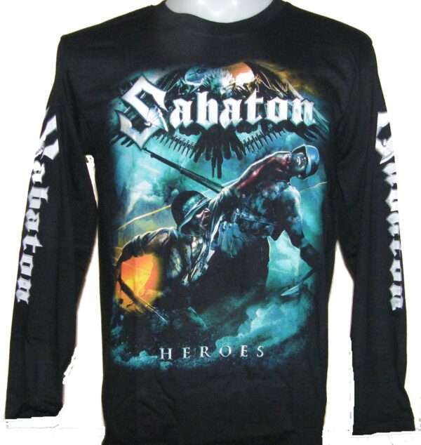 Sabaton long-sleeved t-shirt Heroes size L