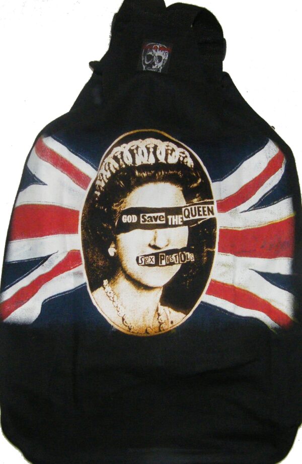 Sex Pistols backpack God Save the Queen