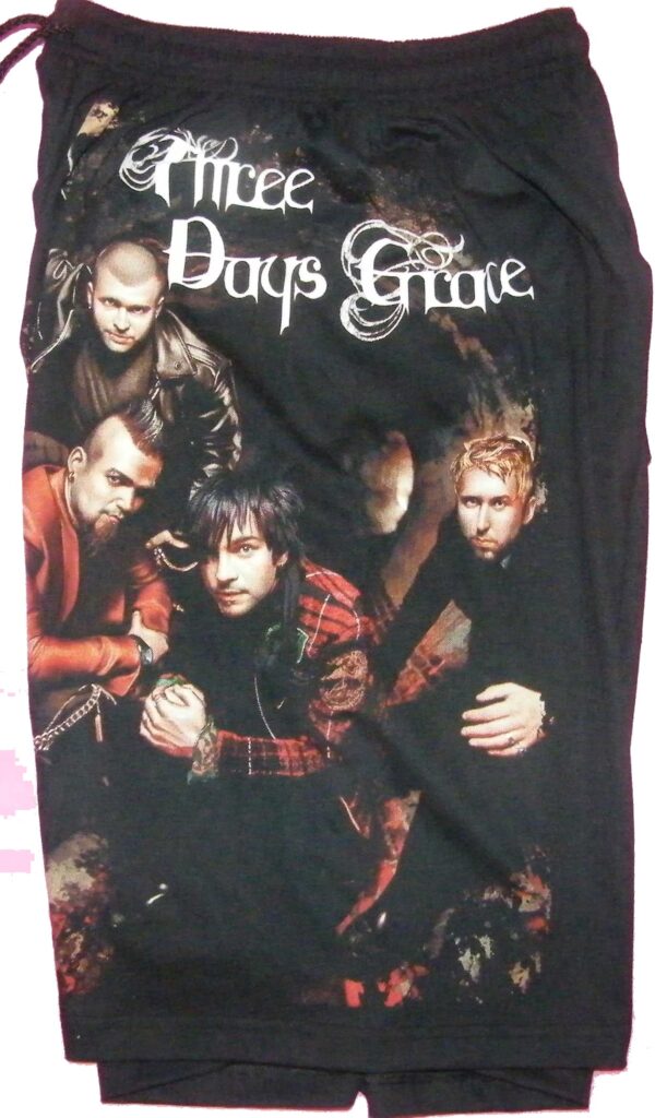 Three Days Grace shorts