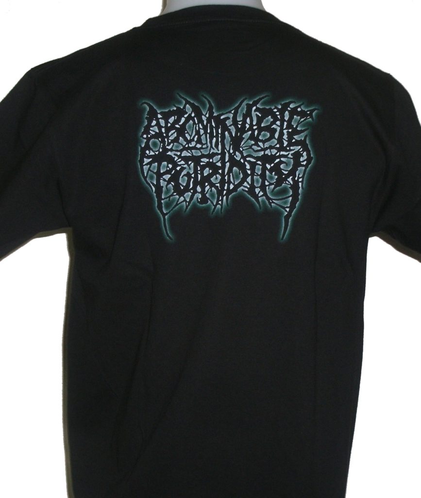 Abominable Putridity t-shirt The Anomalies of Artificial Origin size M ...