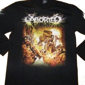 Aborted long-sleeved t-shirt size L