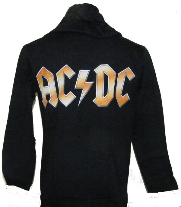 AC/DC long-sleeved t-shirt w/hoodie size M - Image 2