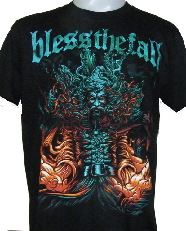 blessthefall t-shirt size S