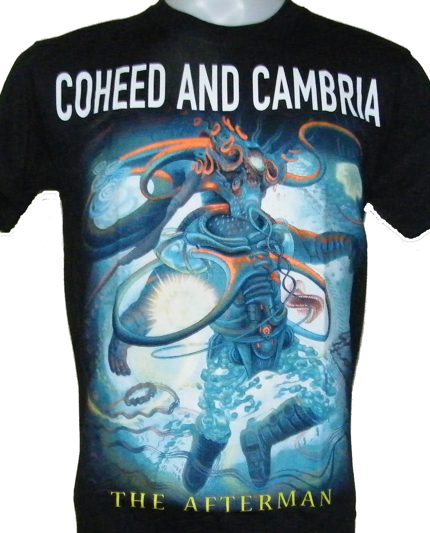K-deio Man Big Size T Shirt Coheed and Cambria T Shirts Cool Oversize Tshirts Larger Waist Size
