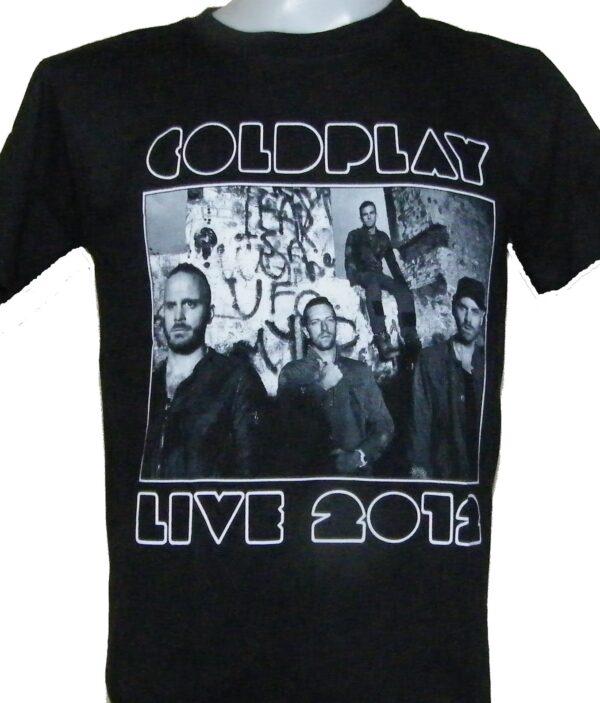 Coldplay t-shirt Live 2012 size XL
