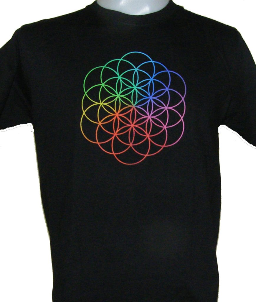 Coldplay tshirt A Head Full of Dreams size S RoxxBKK