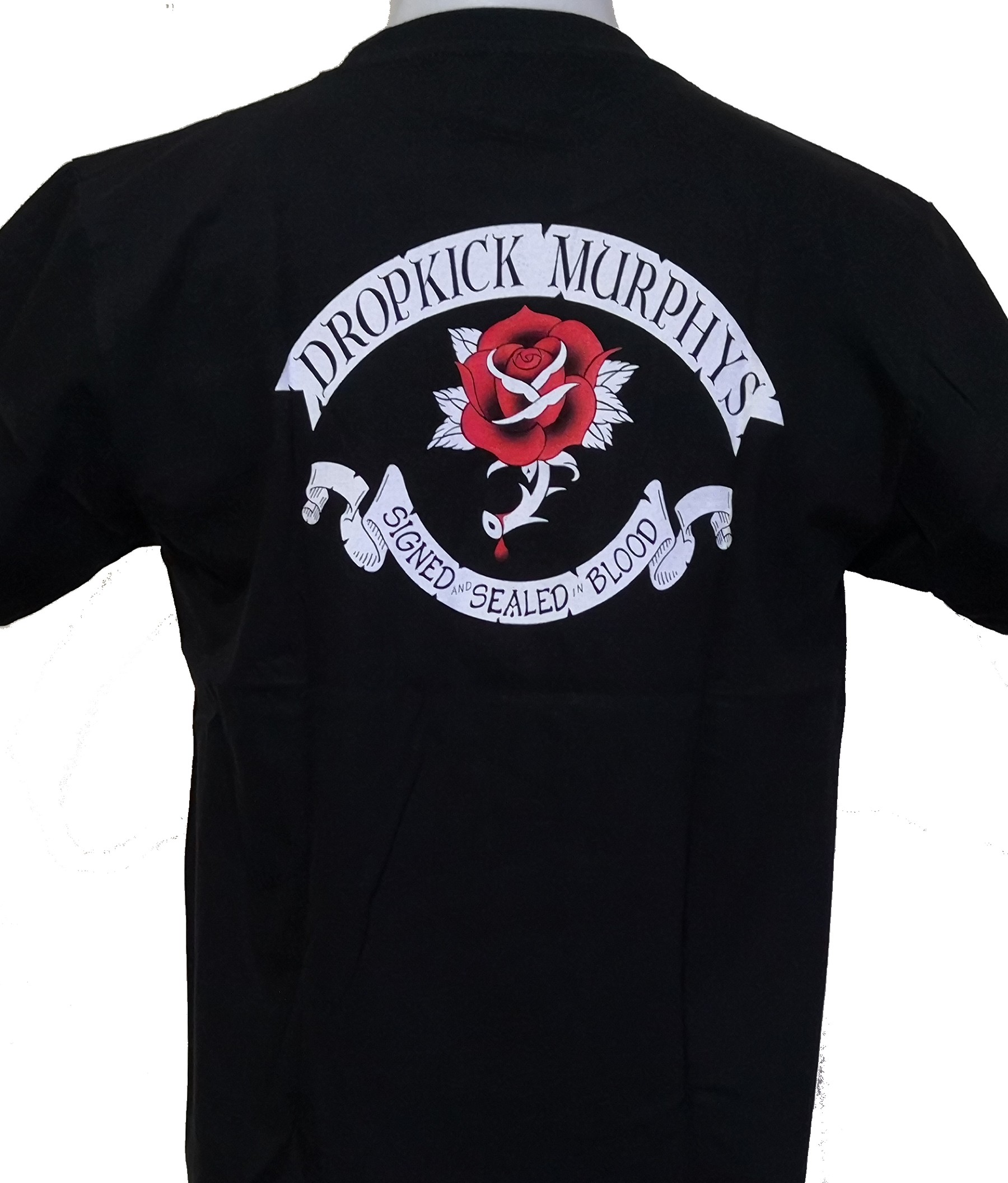 Signed & Saled Dropkick Murphys T-Shirt 