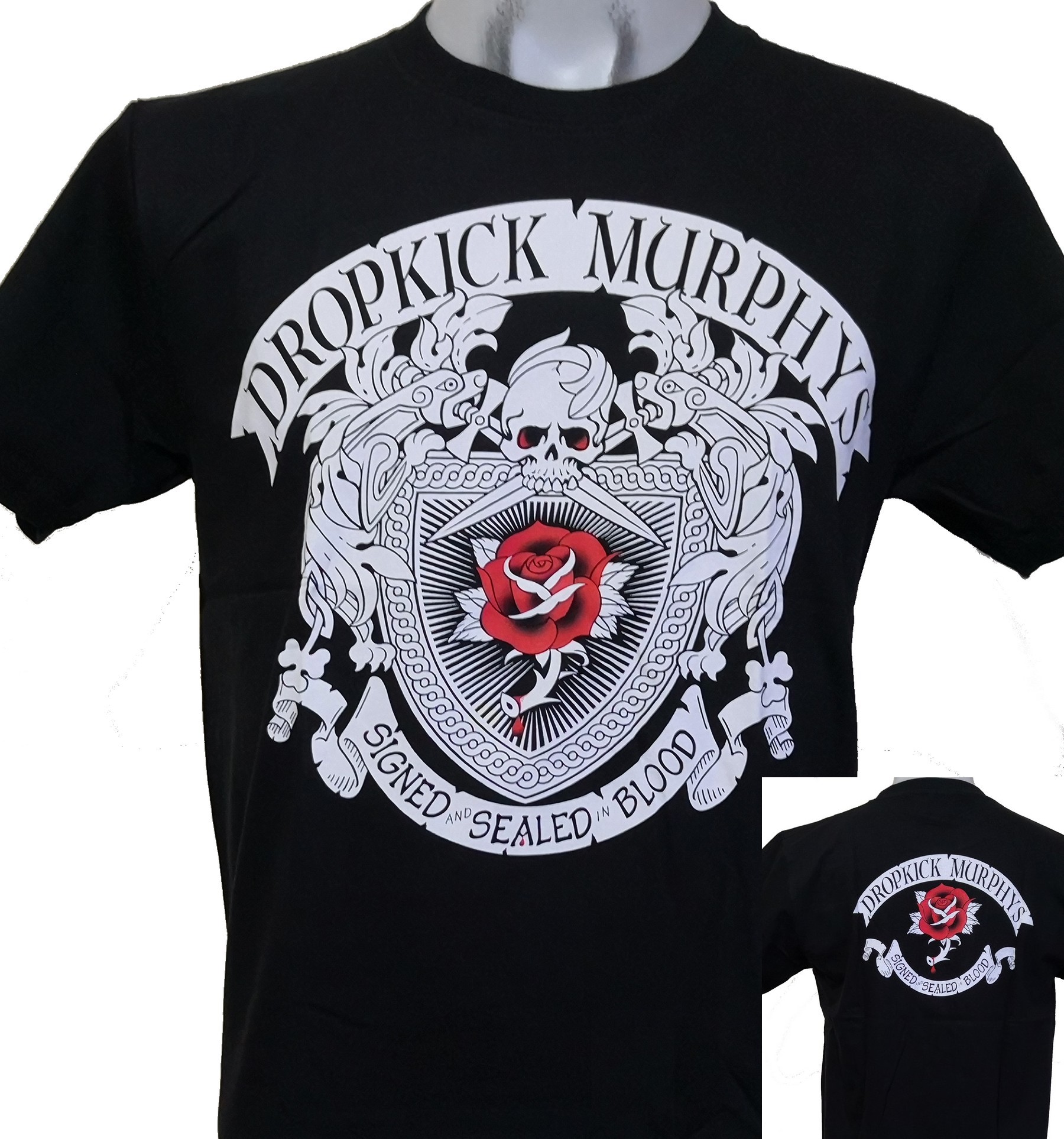 Dropkick Murphys t-shirt Signed and Sealed in Blood size XXL