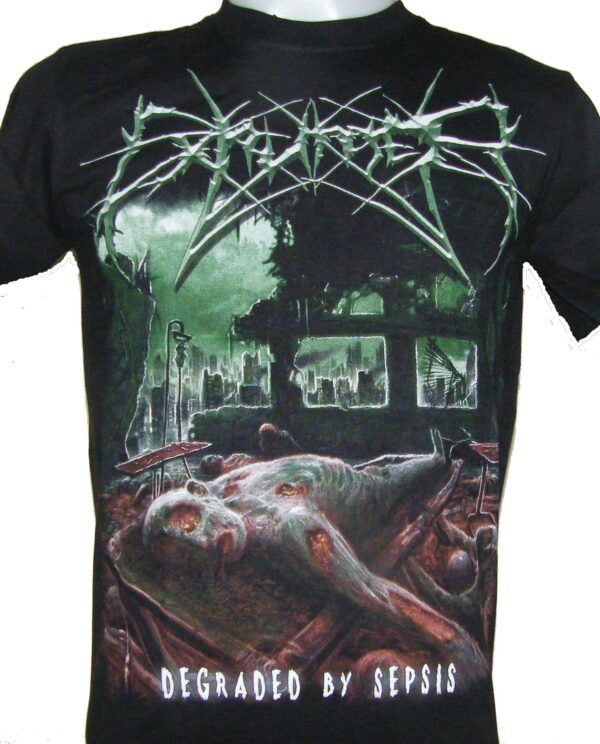 Exhumer t-shirt Degraded by Sepsis size S
