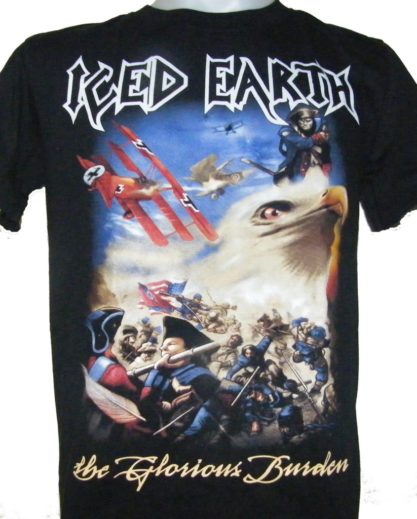 iced earth burnt offerings shirt