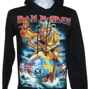 Iron Maiden long-sleeved t-shirt w/hoodie size M