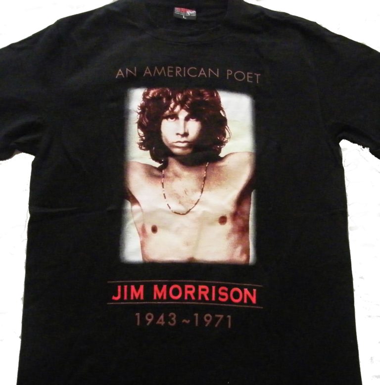 axl rose jim morrison shirt