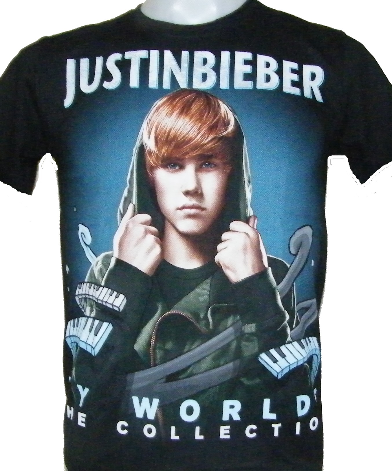 Justin Bieber t-shirt My Worlds XS – RoxxBKK